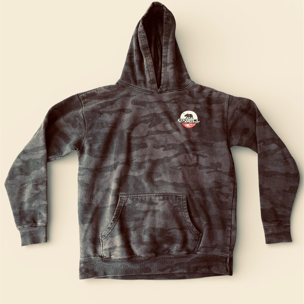 O'Neill Dark Gray Camo Pullover Hoodie